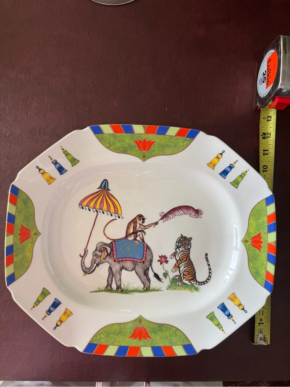 Lynn Chase Tiger Raj Serving Platter